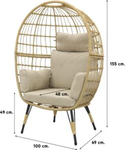 Lola Egg Relaxstoel - Natural Sand - Mand Stoel 26 Lola Egg Relaxstoel - Natural Sand - Mand Stoel -Tuinbenodigdheden Bevordering 1002x1200 5