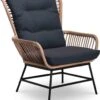 BUITEN Living Dex Wicker Loungestoel Tuin | Wicker + Aluminium | Bamboe Antraciet -Tuinbenodigdheden Bevordering 1027x1200 1