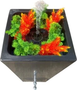 Prestige Manhattan 100L Regenton Zwart (incl. Kraantje) -Tuinbenodigdheden Bevordering 1029x1200 1