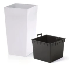 Prosperplast Kunststof Urbi Bloempot/plantenpot Met Binnenpot Wit 32 X 32 X 61 Cm - 21/49 Liter - Hoge Vierkante Bloempotten 22 Prosperplast Kunststof Urbi Bloempot/plantenpot Met Binnenpot Wit 32 X 32 X 61 Cm - 21/49 Liter - Hoge Vierkante Bloempotten -Tuinbenodigdheden Bevordering 1038x1200 6