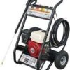 Powertech Professionele Hogedrukreiniger Op Benzine - 6.5 PK - 3600 PSI - 220 Bar - Hogedrukreiniger Auto - Terrasreiniger - Oppervlaktereiniger - Autoreiniger - Zwembadreiniger - 5 Snelkoppelstukken- Zwart / Rood -Tuinbenodigdheden Bevordering 1039x1200 1