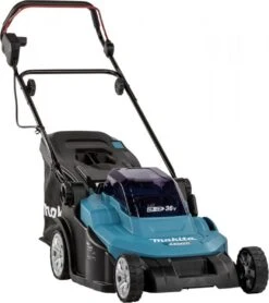 Makita - DLM432PT2 - 2x 18V - Accu - Grasmaaier - Set - 2x 5.0 Ah - Duolader -Tuinbenodigdheden Bevordering 1065x1200