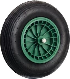 Kruiwagen Wiel 4.00 - 8 Luchtband Lijnprofiel - Asdiameter 20mm -Tuinbenodigdheden Bevordering 1074x1200