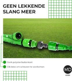 Uitrekbare Tuinslang Tot 15 Meter Van MD-goods ® - Tuinsproeier - Tuin Besproeien - Waterslang - Sproeikop - Groen - Flexibel Elastisch 11 Uitrekbare Tuinslang Tot 15 Meter Van MD-goods ® - Tuinsproeier - Tuin Besproeien - Waterslang - Sproeikop - Groen - Flexibel Elastisch -Tuinbenodigdheden Bevordering 1074x1200 3