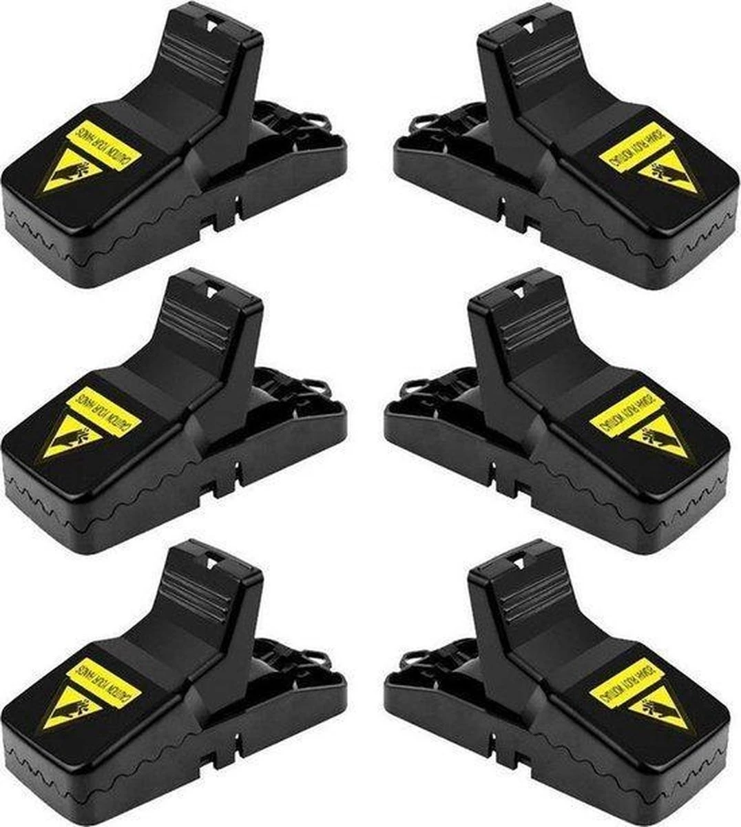 Merkloos Muizenval - 6 Stuks - Ongedierte 6 Merkloos Muizenval - 6 Stuks - Ongedierte - Afbeelding 4