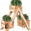 Merkloos Springos Bloembak | Bloembakken Voor Buiten | Plantenladder | 47 X 22 X 42 CM -Tuinbenodigdheden Bevordering 1093x1200 3