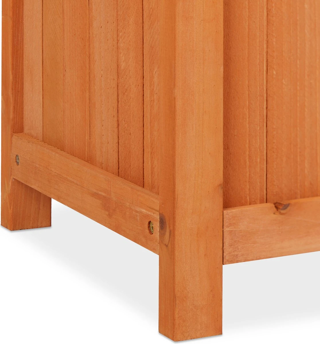 Relaxdays Plantenbak Met Klimrek - Bloembak Trellis - Rankhulp Hout - Voor Klimplanten 10 Relaxdays Plantenbak Met Klimrek - Bloembak Trellis - Rankhulp Hout - Voor Klimplanten - Afbeelding 8