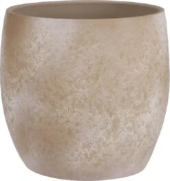Mica Decorations Lester Bloempot - H31 X Ø33 Cm - Terracotta - Crème -Tuinbenodigdheden Bevordering 1129x1200 2