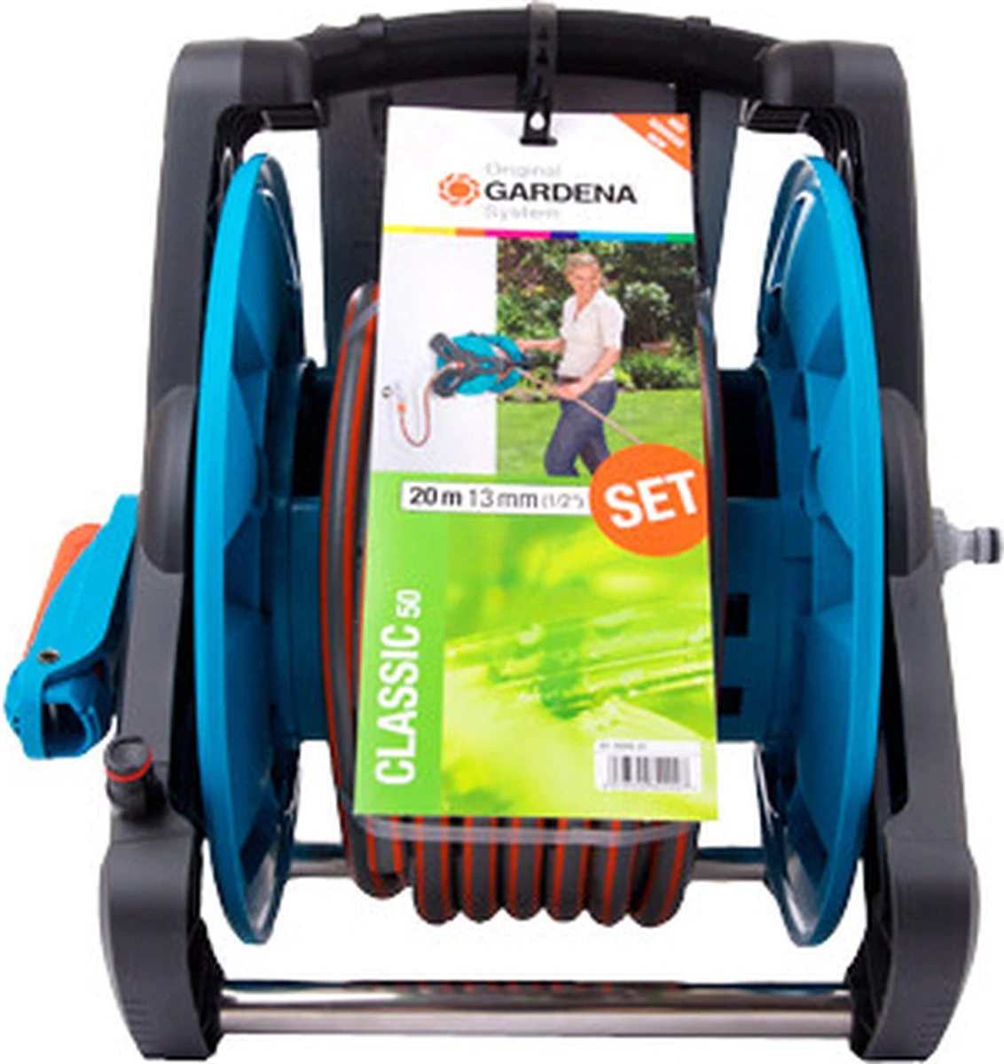 GARDENA - Classic 50 Complete Set - Slanghouder - Inc Slang 20m 3 GARDENA - Classic 50 Complete Set - Slanghouder - Inc Slang 20m