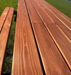 Goedkopepicknicktafels.nl | Zwart Bruine XL Picknicktafel Bruno | Tuintafel 6 Persoons | Bruin Zwart Gespoten Gedroogd Grenen Hout! -Tuinbenodigdheden Bevordering 1136x1200 1
