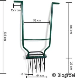 Biogroei® Ergonomische Woelvork - Spitvork - Met Verkruimelaar - Verlucht Je Bodem 7 Biogroei® Ergonomische Woelvork - Spitvork - Met Verkruimelaar - Verlucht Je Bodem -Tuinbenodigdheden Bevordering 1143x1200 2