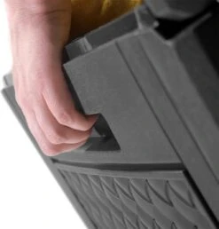 Opbergbox 310L UV-Bestendig Weerbestendig Wielen Tuinbox Rotan-look Antraciet -Tuinbenodigdheden Bevordering 1149x1200 4