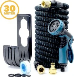 Complete Set Tuinslang Van 30 Meter Met Flexibel Ontwerp – Sproeikop Met 9 Standen – Licht In Gewicht & Makkelijk Opbergen – Uitrekbare Slang - 14 Complete Set Tuinslang Van 30 Meter Met Flexibel Ontwerp – Sproeikop Met 9 Standen – Licht In Gewicht & Makkelijk Opbergen – Uitrekbare Slang - -Tuinbenodigdheden Bevordering 1149x1200 5
