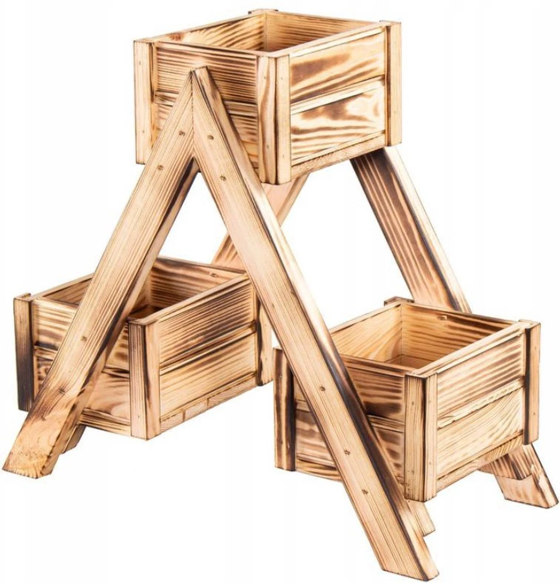 Merkloos Springos Bloembak | Bloembakken Voor Buiten | Plantenladder | 47 X 22 X 42 CM 4 Merkloos Springos Bloembak | Bloembakken Voor Buiten | Plantenladder | 47 X 22 X 42 CM - Afbeelding 2