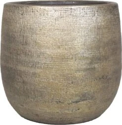 Luxe Plantenpot/bloempot Goud Mira Van Keramiek 18 Cm - Keramische Plantenpotten/plantenbakken -Tuinbenodigdheden Bevordering 1170x1200 1
