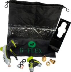 G-Flex Flexibele Tuinslang - Waterslang - 8 Verschillende Sproeistanden - Inclusief Opbergtas/splitter/Koppelstuk/Houder/Rubbers - 30 Meter -Tuinbenodigdheden Bevordering 1181x1200 2