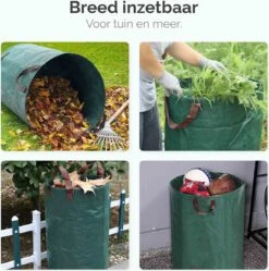 Goliving Tuinafvalzak - Set Van 2- Tuinafvalzakken Opvouwbaar - Tuinzak - Tuinafvalemmer - 2x 280 Liter - Groen 15 Goliving Tuinafvalzak - Set Van 2- Tuinafvalzakken Opvouwbaar - Tuinzak - Tuinafvalemmer - 2x 280 Liter - Groen -Tuinbenodigdheden Bevordering 1189x1200 1