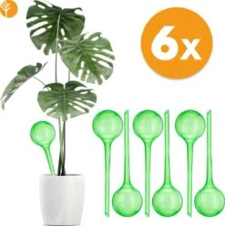 Waterdruppelaar Set Van 6 Stuks Voor Planten – 27 CM – Automatisch Watergeefsysteem Voor Kamerplanten – Planten Watergever Met Druppelsysteem – Waterbol -Tuinbenodigdheden Bevordering 1193x1200 4