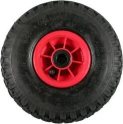 Benson Bolderkarwiel Steekwagenwiel Met Luchtband 3.00-4 | Asgatdiameter 20mm Rollager | Hoogte Wiel 26cm -Tuinbenodigdheden Bevordering 1197x1200