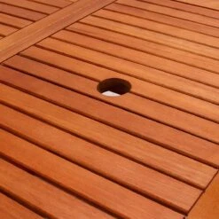 Merkloos Tuintafel Acaciahout - 160x85x75cm - FSC-gecertificeerd -Tuinbenodigdheden Bevordering 1198x1200 11