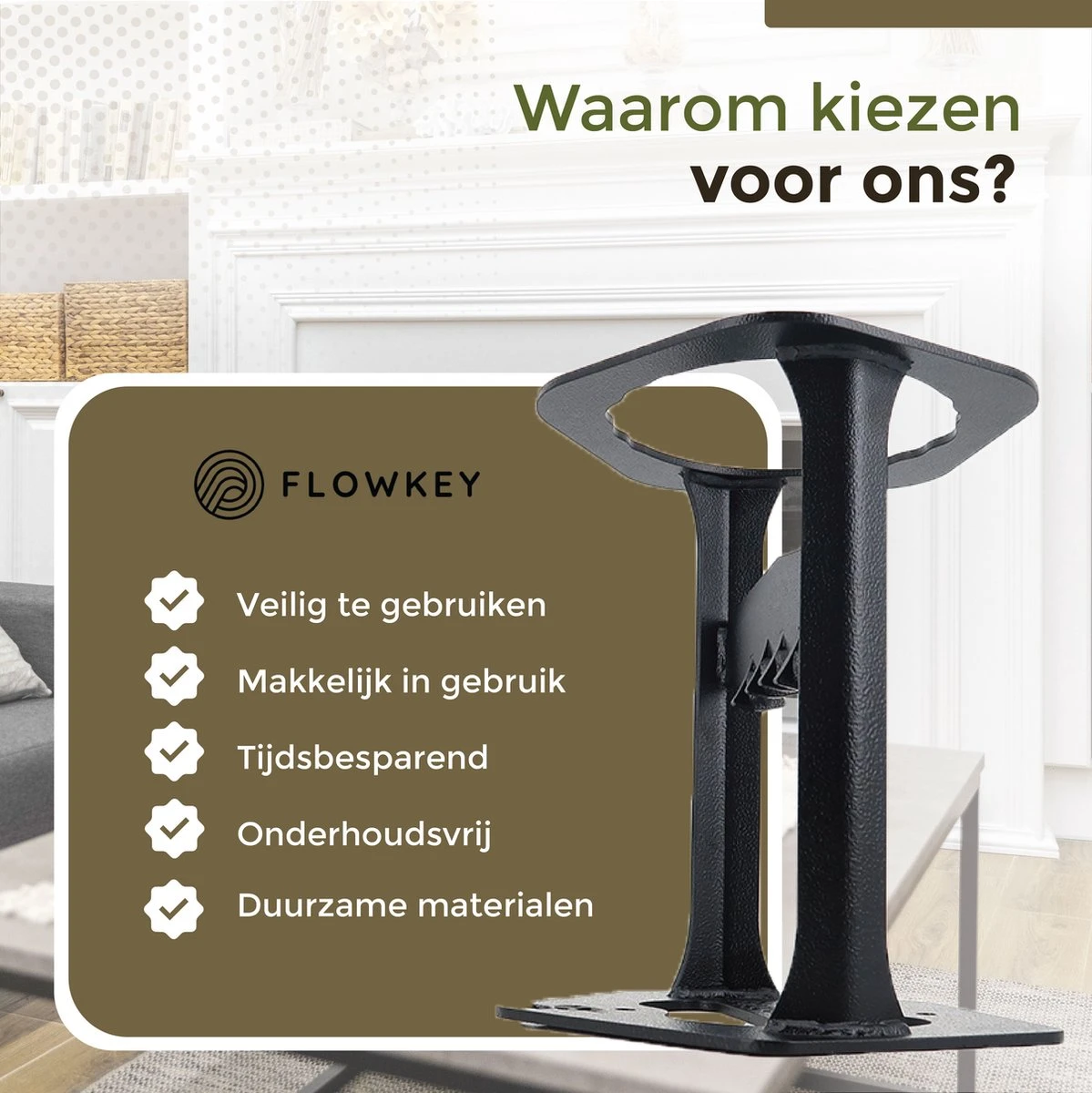 Flowkey® Houtklover XL - Houtsplijter Bijl - Houtkliever Kloofwig Gietijzer - Voor Hout & Aanmaakhout - Inclusief Gratis Hamer 10 Flowkey® Houtklover XL - Houtsplijter Bijl - Houtkliever Kloofwig Gietijzer - Voor Hout & Aanmaakhout - Inclusief Gratis Hamer - Afbeelding 8