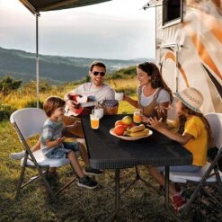 Lenx Klaptafel - Inklapbare Tafel - Opvouwbare Tuintafel - Vouwtafel - Inclusief Handvat En 2 Tafelkleden - 180x75x74cm - 6 Tot 8 Personen 18 Lenx Klaptafel - Inklapbare Tafel - Opvouwbare Tuintafel - Vouwtafel - Inclusief Handvat En 2 Tafelkleden - 180x75x74cm - 6 Tot 8 Personen -Tuinbenodigdheden Bevordering 1199x1200 14