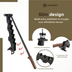 Flowkey® Houtklover XL - Houtsplijter Bijl - Houtkliever Kloofwig Gietijzer - Voor Hout & Aanmaakhout - Inclusief Gratis Bevestigingsset -Tuinbenodigdheden Bevordering 1199x1200 4