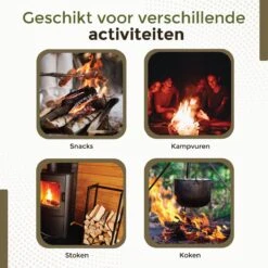 Flowkey® Houtklover XL - Houtsplijter Bijl - Houtkliever Kloofwig Gietijzer - Voor Hout & Aanmaakhout - Inclusief Gratis Bevestigingsset -Tuinbenodigdheden Bevordering 1199x1200 7