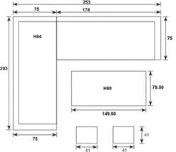 Merkloos Rivièra | Loungeset Hoekset Dining Set Tuinset | Wicker | Hoekbank, Hoge Tuintafel, 2 Hockers | 6 Zitplaatsen 8 Merkloos Rivièra | Loungeset Hoekset Dining Set Tuinset | Wicker | Hoekbank, Hoge Tuintafel, 2 Hockers | 6 Zitplaatsen -Tuinbenodigdheden Bevordering 1200x1040 2
