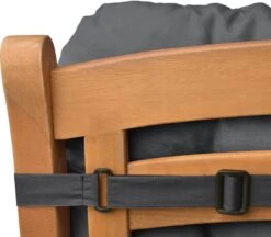 Beautissu Flair NL – Set Van 2 Tuinkussen Lage Rug Antraciet – 100x50 Cm – Zitkussen Matraskussen Voor Tuin Meubelen -Tuinbenodigdheden Bevordering 1200x1051