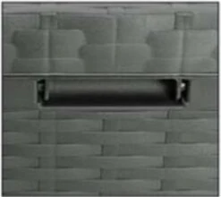 Verrijdbare Tuinkussen Opbergbox - Rattan Look - Zwart - 350 Liter -Tuinbenodigdheden Bevordering 1200x1071 2