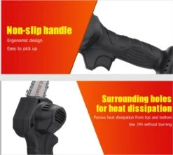 Violeworks® Accu Kettingzaag - Snoeizaag - Mini Kettingzaag - Handkettingzaag - Ook Voor Makita - Elektrische Kettingzaag - Elektrische Snoeischaar - Op Batterij - 2900 MAh - 1080W - 88V -Tuinbenodigdheden Bevordering 1200x1075 3