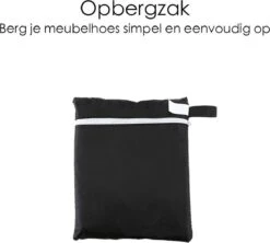 Merkloos Beschermhoes Voor Tuinmeubelen - 250x250x90cm - Zwart 17 Merkloos Beschermhoes Voor Tuinmeubelen - 250x250x90cm - Zwart -Tuinbenodigdheden Bevordering 1200x1078 1