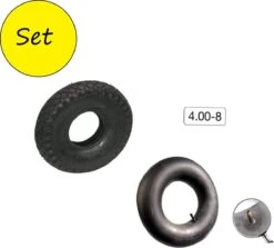 Kruiwagenband Binnen En Buitenband 4.80/4.00-8 -Tuinbenodigdheden Bevordering 1200x1082