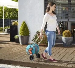 GARDENA - AquaRoll CleverRoll S Set Slangenwagen - Incl. 20 M Slang - Maximaal 40 M Opbergcapaciteit -Tuinbenodigdheden Bevordering 1200x1096 4