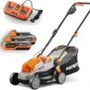 FUXTEC Grasmaaier Accu 40V (2x 20V) - Set Met Batterij (2x 2Ah) En Lader (2.4A Dubbellader) -Tuinbenodigdheden Bevordering 1200x1109