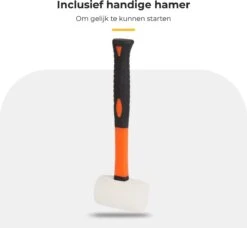 Maatworkz - Houtklover + Hamer - Houtsplijter - Houtkliever - Houtklover Voor Aanmaakhout - Gietijzer - Zwart -Tuinbenodigdheden Bevordering 1200x1110 1