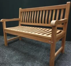 Merkloos TIERRA | Tuinbank Van Teak Comfort Plus + | 150 Cm - 3-Persoons / 3-Zits | Naturel / Original | BONANY Luxe | Geschuurd & Olie Op Waterbasis | Klassiek & Traditioneel | Stevig | Tuinzetel | Bank Voor Tuin -Tuinbenodigdheden Bevordering 1200x1118 1