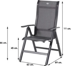 Hartman Alice Standenstoel - Alum Xerix -Tuinbenodigdheden Bevordering 1200x1119