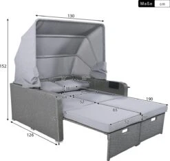 Polyrattan Patio Rieten Meubels Set Voor 2 Personen-Outdoor Rattan Sofa Set Met Intrekbare Luifel-lounge Bank-PE Rotan Loveseat Voor Achtertuin Veranda Tuin Zwembad Balkon-grijs 27 Polyrattan Patio Rieten Meubels Set Voor 2 Personen-Outdoor Rattan Sofa Set Met Intrekbare Luifel-lounge Bank-PE Rotan Loveseat Voor Achtertuin Veranda Tuin Zwembad Balkon-grijs -Tuinbenodigdheden Bevordering 1200x1130 1