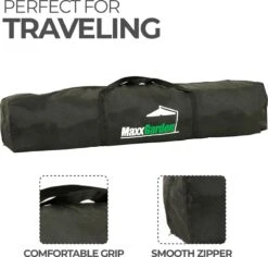 MaxxGarden Easy-up Partytent - 3x3m - Standaard - Waterdicht - Opvouwbaar - Inclusief Draagtas - Antraciet -Tuinbenodigdheden Bevordering 1200x1146 4