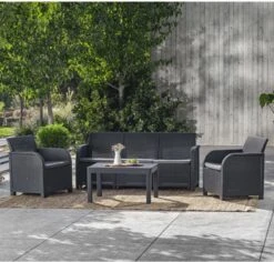 Keter Tuinbank 2-zits Rosalie Grafietkleurig -Tuinbenodigdheden Bevordering 1200x1147 2