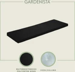 Gardenista Tuinbank Kussen - Bank Meubilair Buiten 2-zitter ZitKussen - Bankkussen Voor Tuin - Zitkussen Voor Tuinbank - Zachte En Lichtgewicht Waterbestendig Materiaal -Tuinbenodigdheden Bevordering 1200x1149