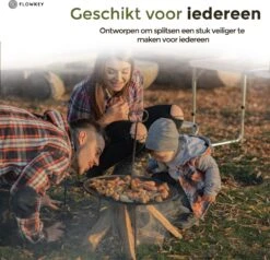 Flowkey® Houtklover XL - Houtsplijter Bijl - Houtkliever Kloofwig Gietijzer - Voor Hout & Aanmaakhout - Inclusief Gratis Bevestigingsset -Tuinbenodigdheden Bevordering 1200x1158 2