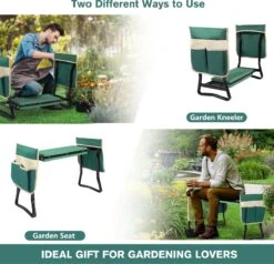 Uten - Kniebankje Tuin - Knie Steun - Tuinkruk Inklapbaar - Kniesteun Tuinieren - Kniekussen - Tot 150 Kg - Groen 25 Uten - Kniebankje Tuin - Knie Steun - Tuinkruk Inklapbaar - Kniesteun Tuinieren - Kniekussen - Tot 150 Kg - Groen -Tuinbenodigdheden Bevordering 1200x1158 6