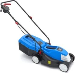 Merkloos 1300W Electrische Grasmaaier / Gazonmaaier 32 Cm Snijhoogtes 25-45-65 Mm 25 Liter Opvangbak -Tuinbenodigdheden Bevordering 1200x1160 2