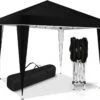 Sens Design Partytent Opvouwbaar - 3 X 3m - Zwart -Tuinbenodigdheden Bevordering 1200x1161 2