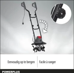 Powerplus POWEG7010 Tuinfrees - 1050W - Werkbreedte 320mm - Werkdiepte Max. 220mm - Incl. 4 Messen 11 Powerplus POWEG7010 Tuinfrees - 1050W - Werkbreedte 320mm - Werkdiepte Max. 220mm - Incl. 4 Messen -Tuinbenodigdheden Bevordering 1200x1179 5