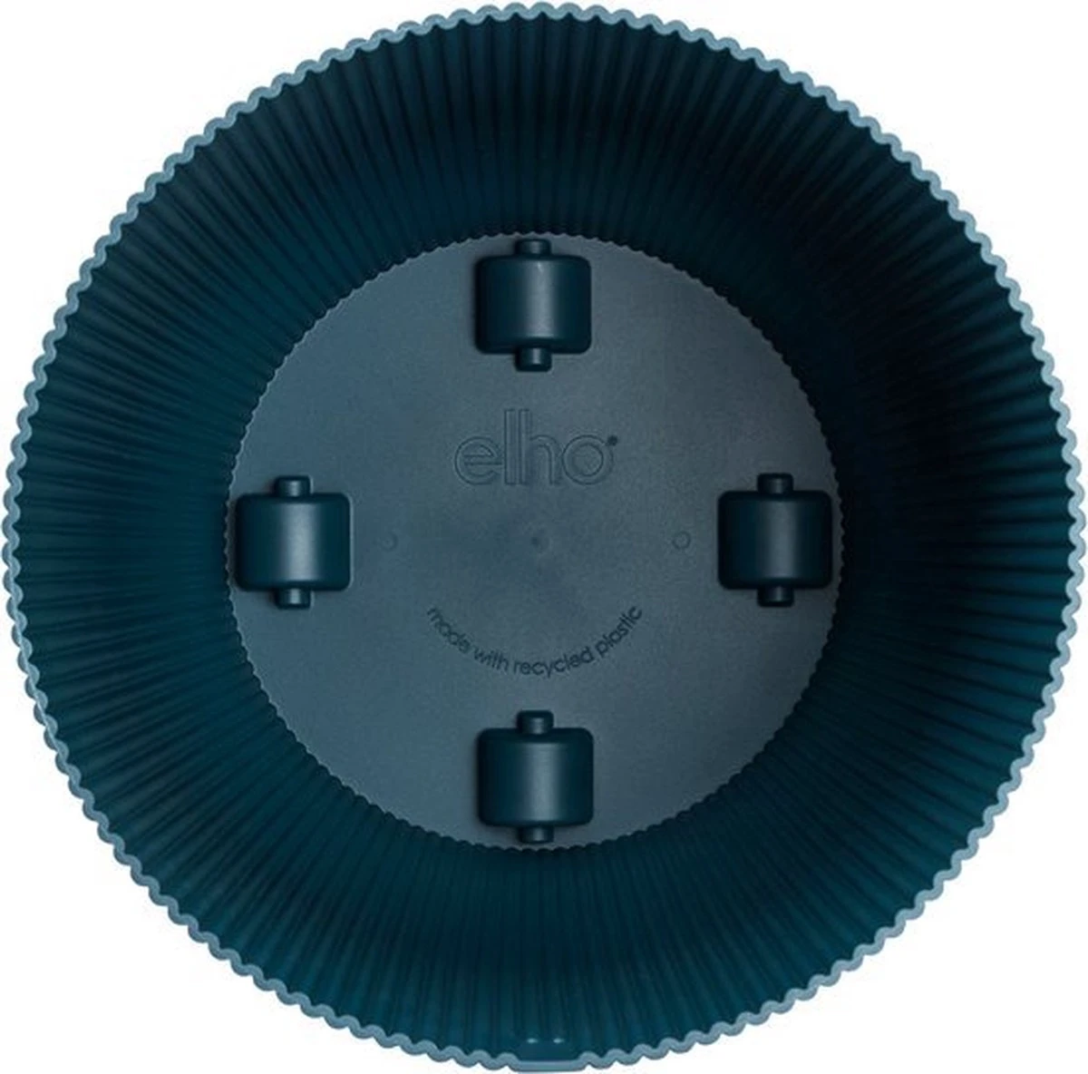 Elho Vibes Fold Rond Wielen 35 - Bloempot Voor Binnen - Ø 34.9 X H 32.4 Cm - Diepblauw 7 Elho Vibes Fold Rond Wielen 35 - Bloempot Voor Binnen - Ø 34.9 X H 32.4 Cm - Diepblauw - Afbeelding 5