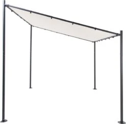 SORARA® Milano Overkapping / Paviljoen - Zand - 285 X 400 Cm. -Tuinbenodigdheden Bevordering 1200x1186 3